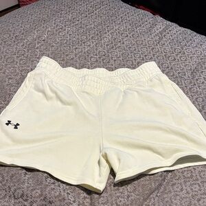 Under Armour Women's yellow/lime Shorts